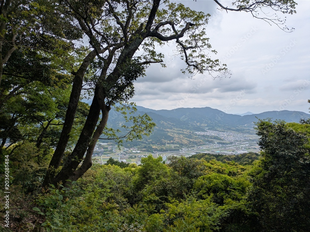 Obraz premium beautiful view from the mountain