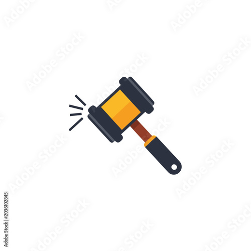 Tableau sur toile Judge gavel with sound effect.