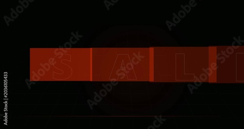 Red lines on black background grid.