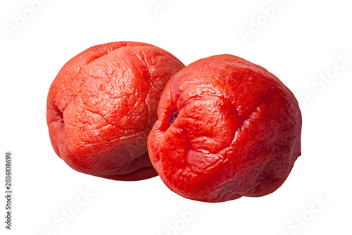 Bild auf Leinwand 梅干し / Japanese pickled plums