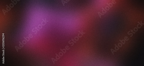 Картината върху платно Dark Red Purple Gradient Noise Background Texture Overlay Effect Subtle Grain