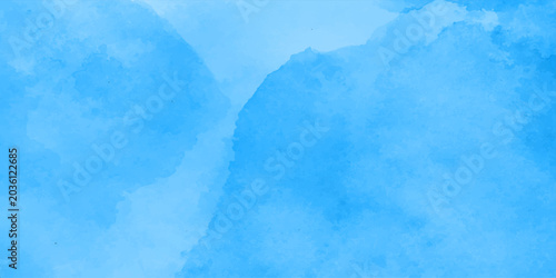 Fotografía Blue sky with white clouds nature background, clear bright summer sky atmosphere