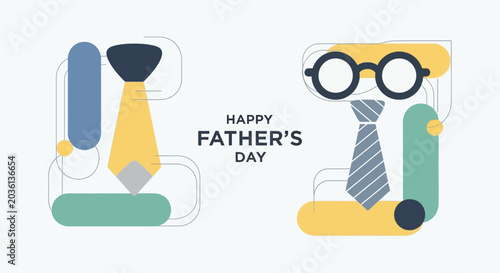 Fathers Day Greeting Card.