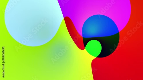 light pastel light red black blue pink yellow orange green glow outer edge colorful mix wavy design pattern texture colored water liquid fluid circle ball circular motion illustration abstract backgro