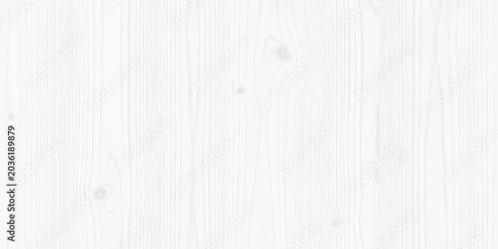 Obraz premium White wooden plank background, showing natural wood grain and knots.