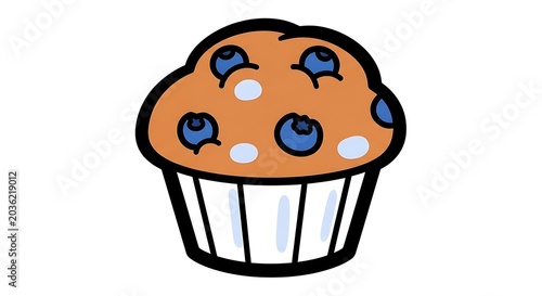 Cute cartoon character with blue eyes and freckles.