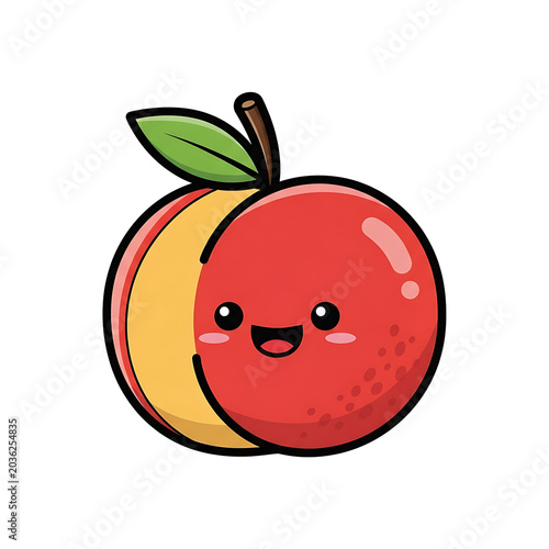 Happy Peach Fruit.