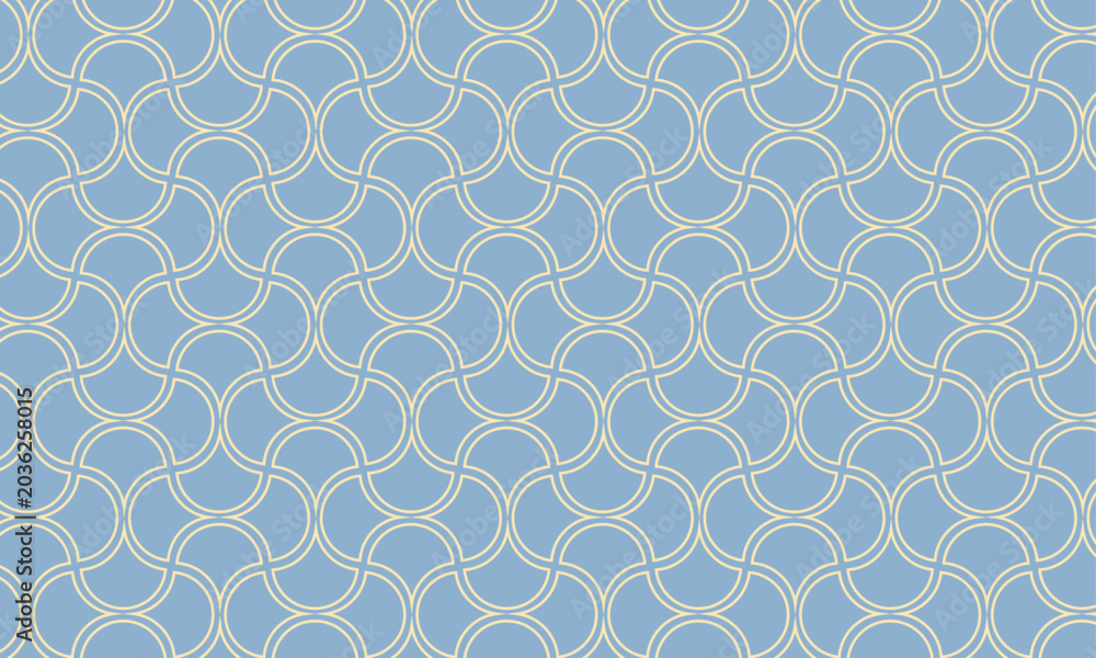 Obraz premium Arabic style seamless pattern for fabric, paper packaging, and wallpaper.