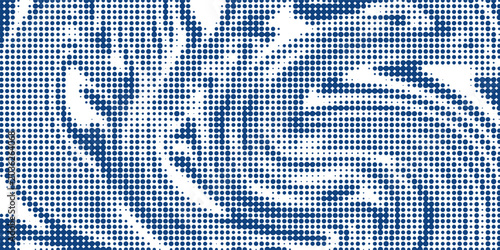 Schilderij op canvas Blue and white water ripples light surface overlay background