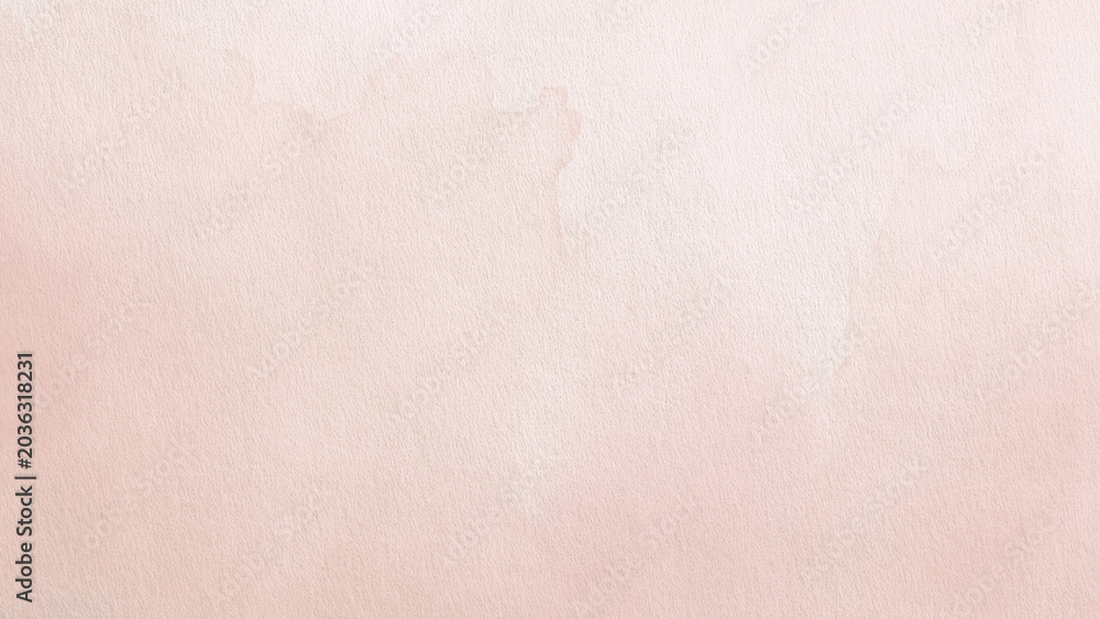 Fototapeta premium Soft pink watercolor background with a subtle textured paper effect.