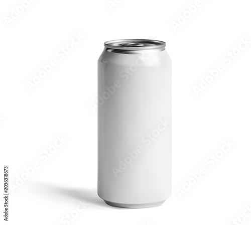 Basic RGBBeer can. Beer can mockup packaging label design. Aluminum product drink container branding. Cold soda beverage isolated template background.