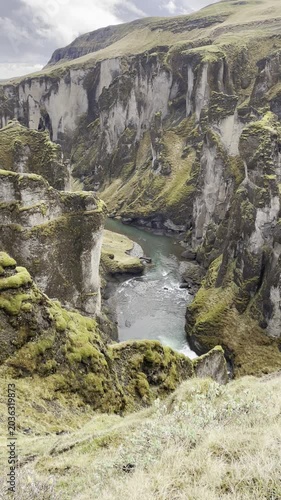iceland river canyon