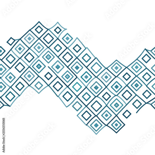 Geometric Patterned Fabric or Material Design.