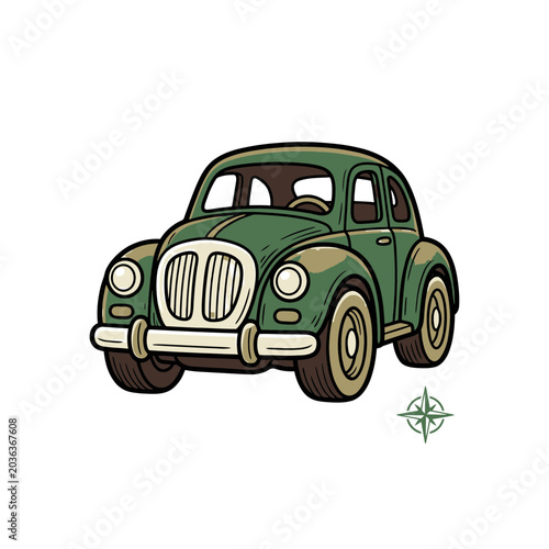 Foto Toy car t-shirt design
