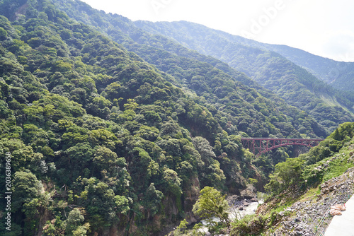 熊本県　長陽大橋からの眺め