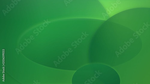 Abstract Green Gradient Swirls and Curves Background Motion