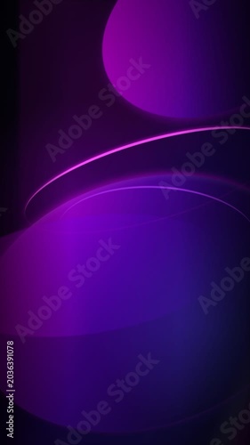 Abstract purple and blue swirling gradient background with glowing lines, motion graphics