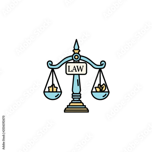 фотографія Law Scale of Justice Balance.