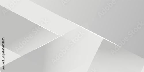 Fotografía Abstract white and gray background