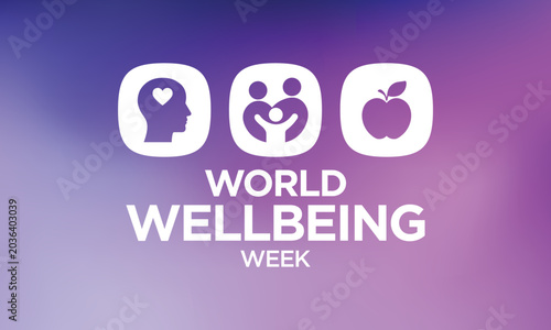 Fotografía World Wellbeing Week takes place in last week of June