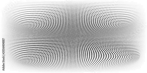 Photos Hexagon halftone gradient texture