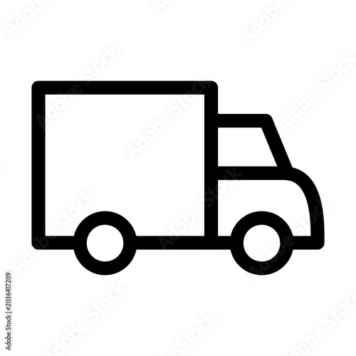 Delivery Truck Icon Pick Up Vehicle