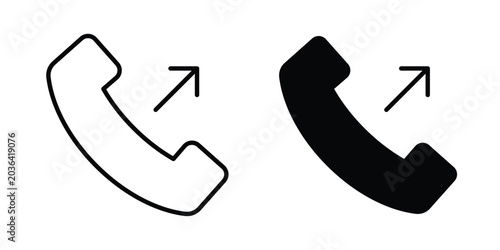 Fotografie Call outgoing icon