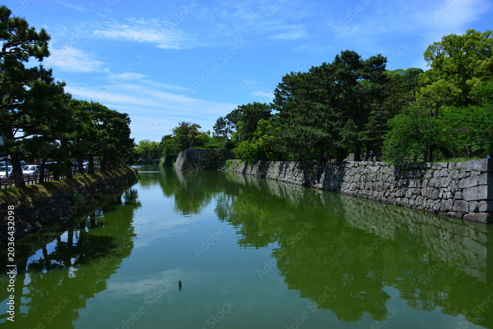 Obraz premium 和歌山県 和歌山市の和歌山城