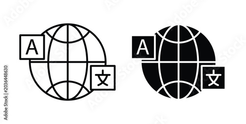 Photos Language icon