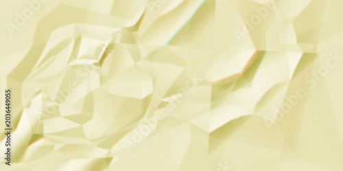 Photos Crumpled yellow paper ball isolated on a white background