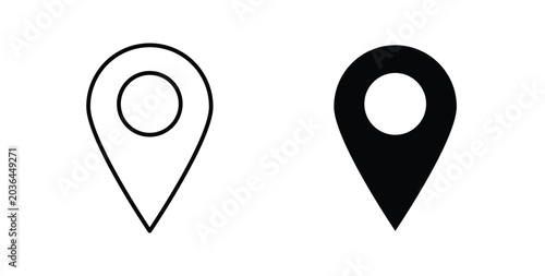 Fotografia Location pin icon