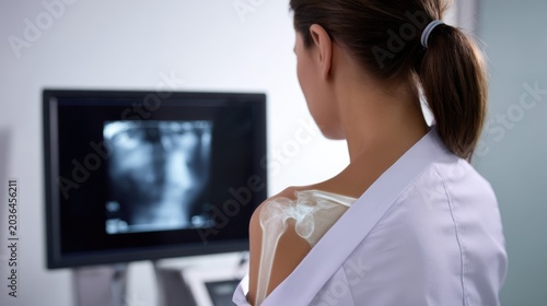 Shoulder MRI shows rotator cuff tear and tendon disruption in clinical setting