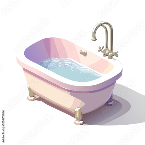 Niedliche Badewanne