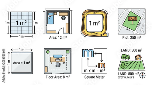 Architectural illustrations showcase various building plots and floor plans.
