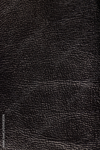 Photos old black leather, dark color