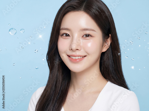 차분한 옆모습의 여성 / Calm Side Portrait Woman