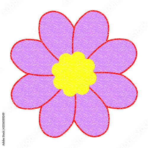 colorful flower vector illustration