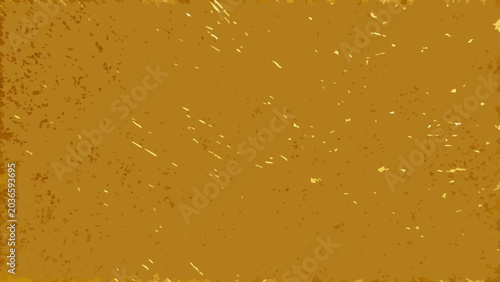 Canvas Print Gold foil texture with scattered flecks and a distressed surface a detailed meta