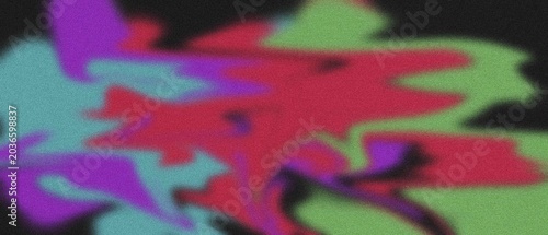Blurry abstract shapes with vibrant colors in a dynamic, energetic composition perfect for digital backgrounds.