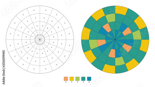 Photos Color theory worksheet with spectrum preview