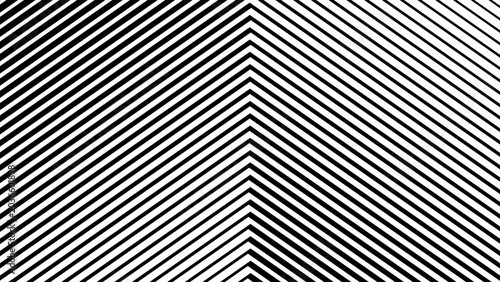 Speed arrow pattern with chevron lines creating dynamic effect. Gradient halftone form fast moving diagonal stripes for modern tech design.