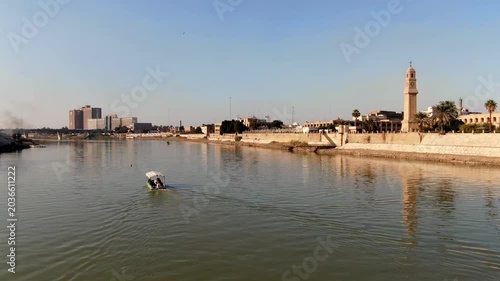 Baghdad Drone Shots Aerial View