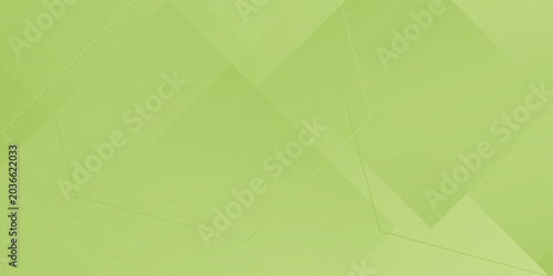 Green Abstract Geometric Background for Modern Minimal Eco-Friendly Design and Fresh Spring Layouts