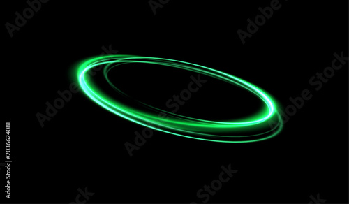 Valokuva Green spiral waves