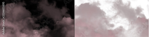 Photos Dark moody pink mist filling entire frame with dramatic shadows and transparent edges for spooky horror themes
