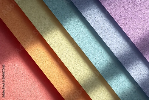A vibrant pastel background featuring diagonal stripes with a textured surface, creating a modern and minimalist design.