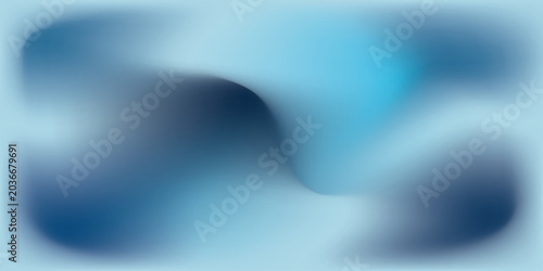 Abstract Fluid Mesh Gradient Background with Blue and Cyan Organic Shapes.