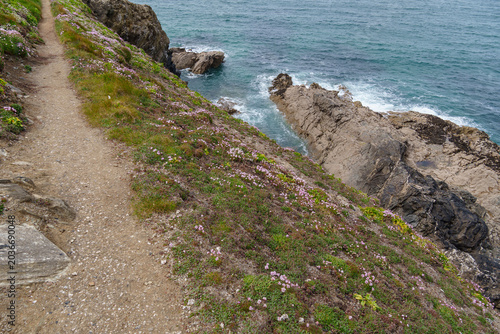 Newquay an der Küste von Cronwall