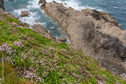 Newquay an der Küste von Cronwall