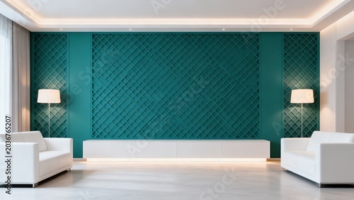 Modern living room interior design